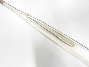 アンティーク　未使用品　正絹　帯留用手組み三分紐